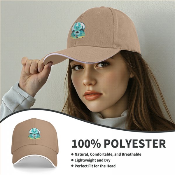 Avatar Themed Black Baseball Cap With Airbender Artwork