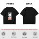 Olive T-shirt with Disobey Cat Grooming Graphic Print