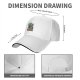 Black baseball cap with Kap'n Krunch graphic print
