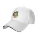 Forever Tired Cartoon Coffee Mug Graphic Black Baseball Cap