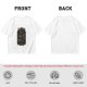 Olive Green T-Shirt with Purranormal Cat Skeleton Tarot Art