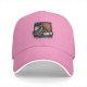 Black Baseball Cap With I Love Camping Jason Voorhees Horror Print