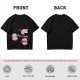 Olive T-Shirt With Cute Axolotl Relaxalotl Graphic Print