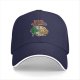 D&D Time Adventure Themed Baseball Cap With Dice Characters