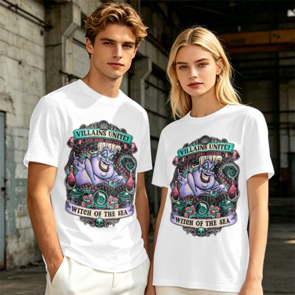 Villains Unite Witch of the Sea Ursula Graphic T-Shirt