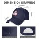 Black Baseball Cap With Cute Chubby Duck Graphic Design