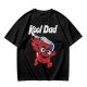 Olive green graphic t-shirt with Kool Dad and Kool-Aid mascot print
