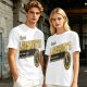Visit the Labyrinth Themed Graphic Tee with Clock Design