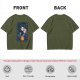 Howl's Moving Castle Anime Graphic Olive T-Shirt