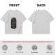 Olive Green T-Shirt with Purranormal Cat Skeleton Tarot Art