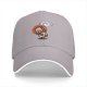 Black Baseball Cap With Cute Cartoon Jesus Graphic And Speech Bubble