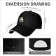 Black baseball cap with cute sun graphic and 'Will I Ruin This Day?' text