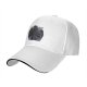 Black Baseball Cap With Dark Fantasy Warrior Sword Print