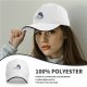 Black Baseball Cap With Blue Totoro Inspired Graphic Print