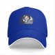 Black Baseball Cap With Ghost 1996 Graphic Print