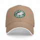 Black baseball cap with I Love Cats & Coffee graphic print