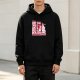 Support Your Local Pizza Dealer Graphic Black Hoodie