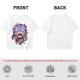 Olive T-shirt with Joyboy Gear 5 Luffy Laughing Anime Print