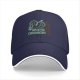 Black baseball cap with White Dragon neon style graphic print