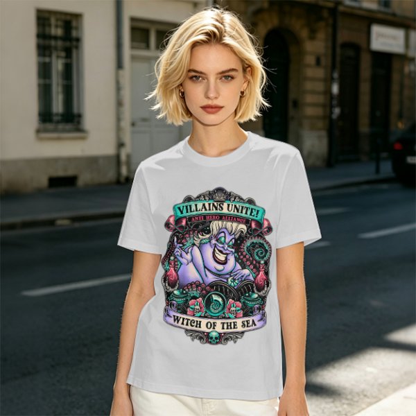 Villains Unite Witch of the Sea Ursula Graphic T-Shirt