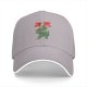 Black baseball cap with green monster graphic and red Japanese text