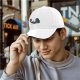 Black Baseball Cap With Knight By Campfire Graphic Print
