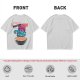 Olive T-Shirt With Cartoon Monster Cereal Bowl Graphic And Eternal Masters Text