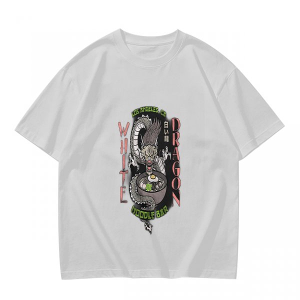 White Dragon Noodle Bar Los Angeles CA Graphic T-Shirt