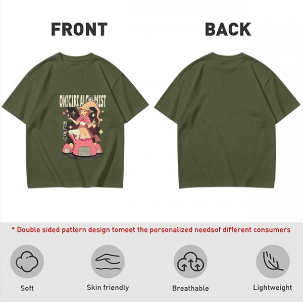 Onigiri Alchemist Witch Graphic Tee