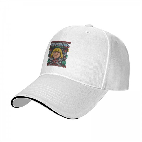 He-Man The Power of Christmas Graphic Black Baseball Cap
