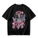 Olive Graphic T-Shirt with The Freak Hellfire Club Rock Print