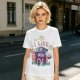 Olive T-Shirt With Cute Sushi Graphic and 'I Like The Way You Roll' Text