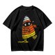 Olive T-Shirt with Mummy Candy Corn Halloween Graphic