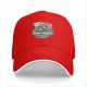 Black Baseball Cap With Japanese Ramen Themed Graphic Print