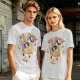 Neko Ramen Cat Bowl Graphic T-Shirt Design