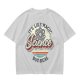 Olive T-Shirt With 'It's Like Magic Science But Real' Retro Print