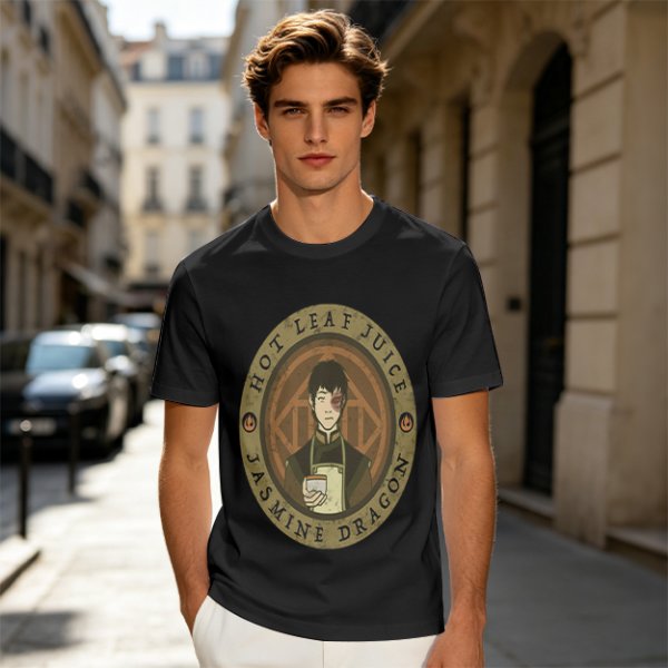 Avatar The Last Airbender Zuko Hot Leaf Juice Jasmine Dragon T-Shirt