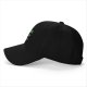 Black baseball cap with 'What a Melon' cute watermelon graphic