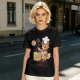 Olive T-Shirt With Cute Dog Chef Cooking Waffles Graphic
