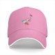 Black Baseball Cap With Falling Red White Blue Popsicle Art