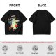 Totoro and Girls Fly Me To The Moon Graphic T-Shirt Design