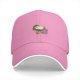 Black baseball cap with sleeping Totoro graphic design