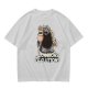 Olive T-Shirt with Dungeons & Gluttons Dwarf Viking Graphic