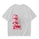Oversized Olive Anime Themed T-Shirt With Eat Sleep Anime Repeat Print
