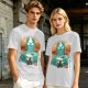 Avatar Aang State of Illustration Tee for Anime Fans