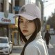 Black Baseball Cap With Christmas Totoro Family Graphic