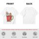 Olive T-Shirt With Cute Capybara In Christmas Hot Cocoa Mug Print