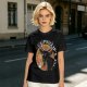 Black Phillip's Coffee Goat Graphic T-Shirt Design