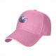 Black Baseball Cap With Toothless And Light Fury Dragon Art