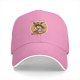 Black Baseball Cap with Anime Character Eating Ramen Graphic